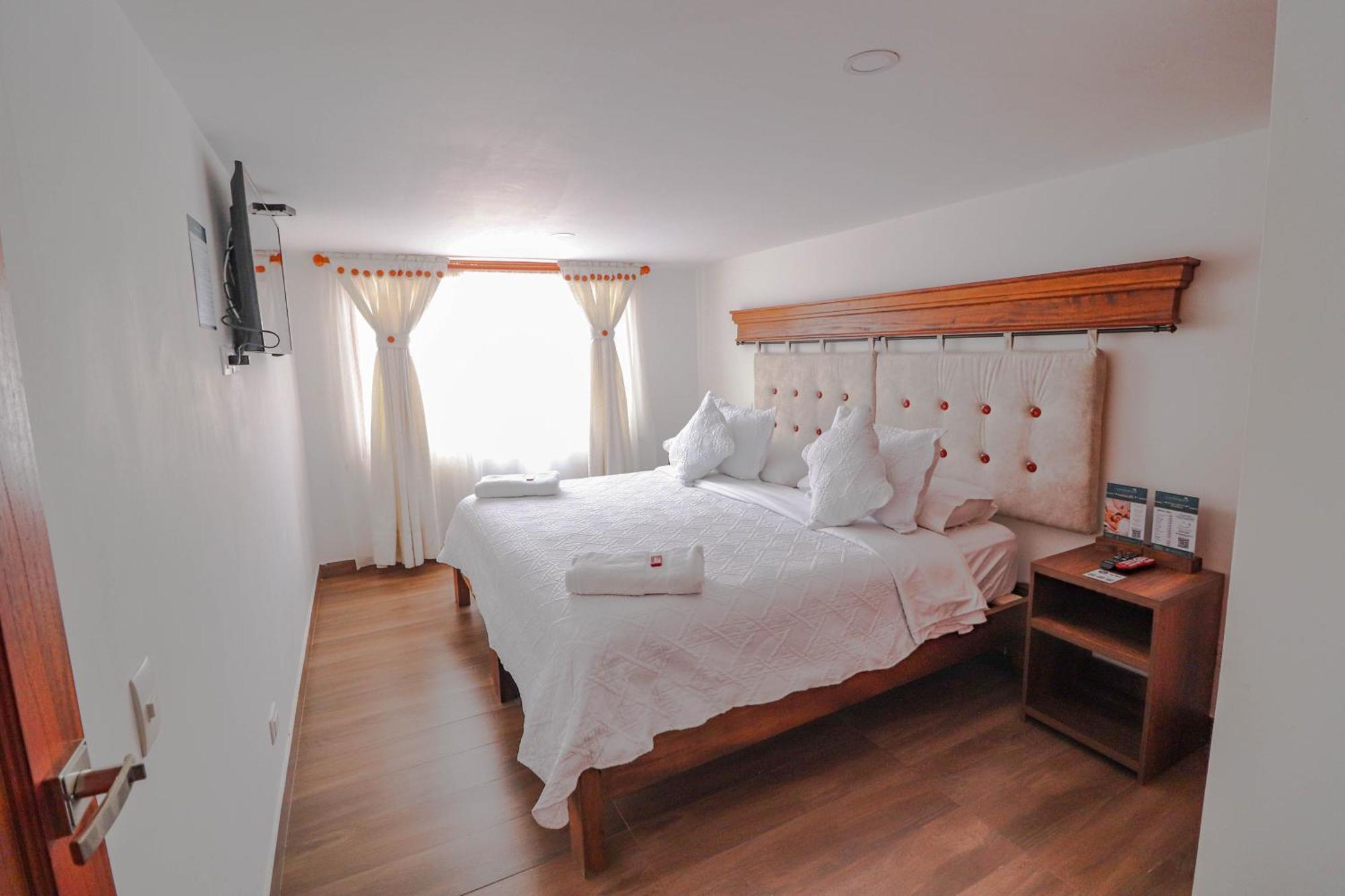 Hotel Las Palmas Вилья-де-Лейва Экстерьер фото